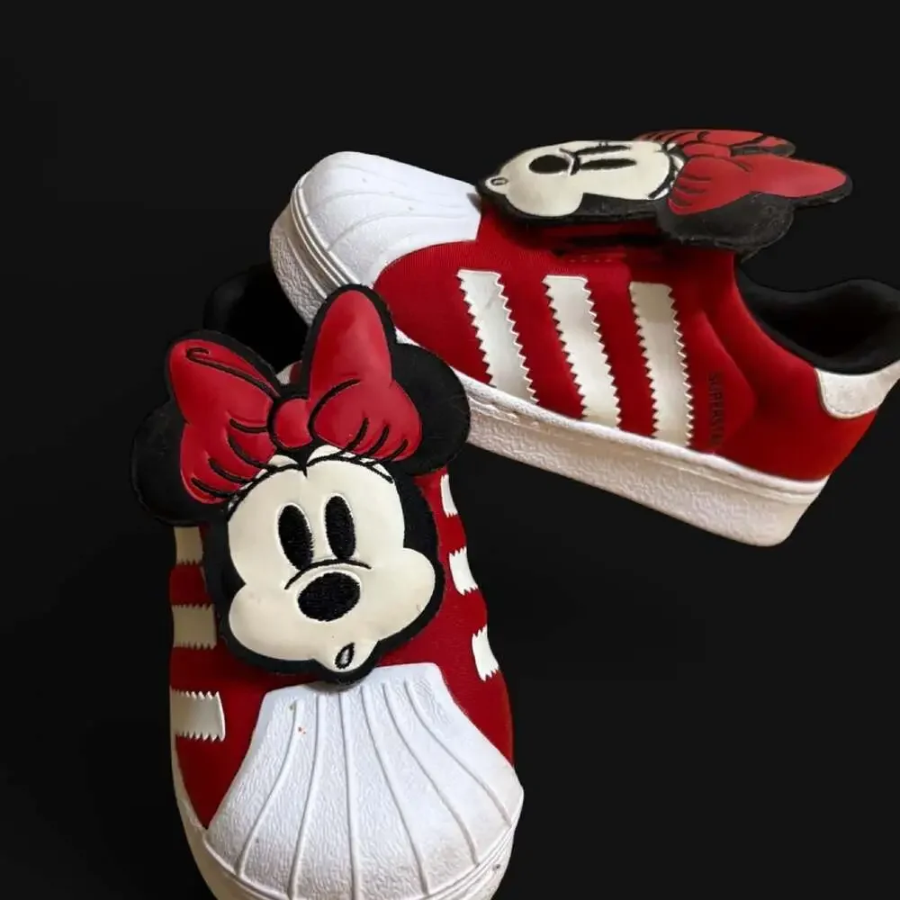 Adidas Originals Superstar 360 Minnie Mouse Toddler Shoes Size 6